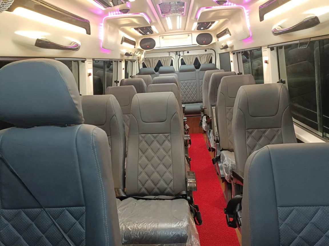 24 Seater Tempo Traveller on Rent