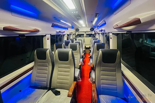 18 Seater Tempo Traveller on Rent