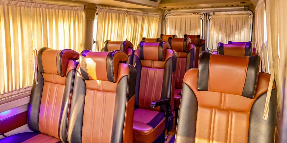 12 Seater Tempo Traveller on Rent
